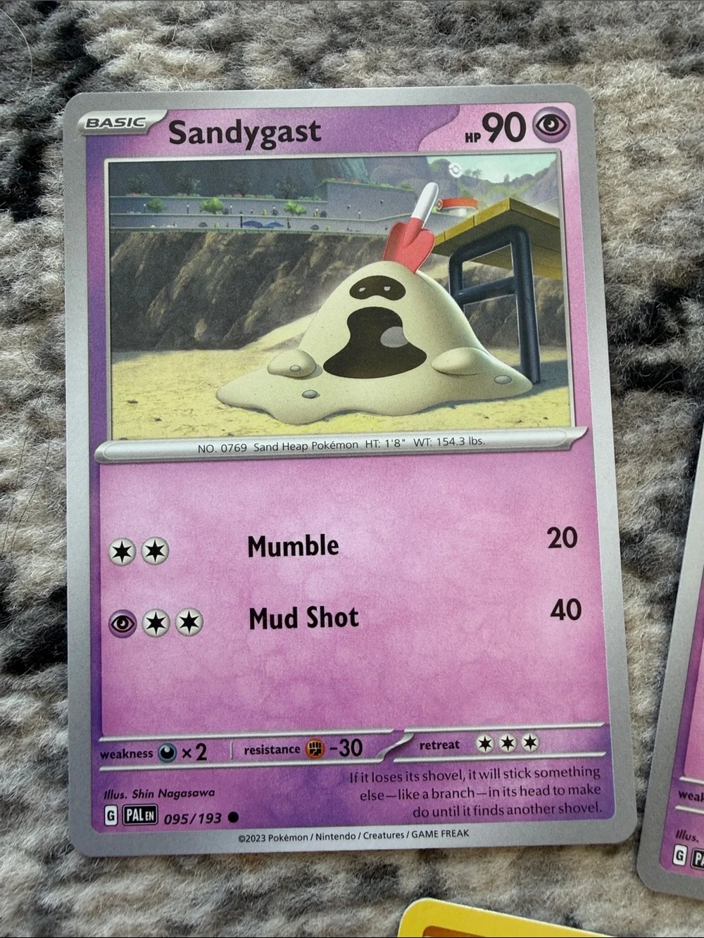 Sandygast & Palossand Evolution Lot | Paldea Evolved + Silver Tempest ✨5/$25✨